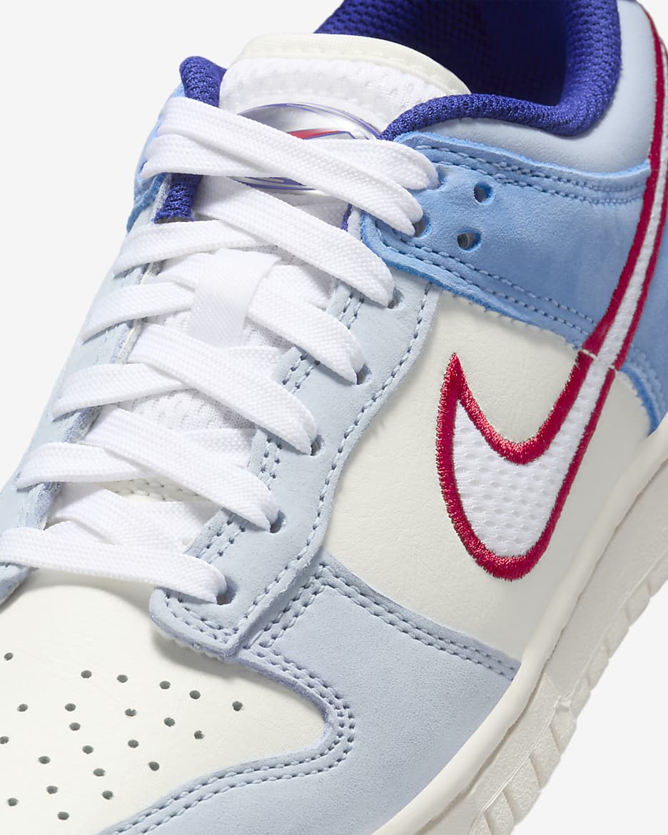 Nike blue red white shoes on sale